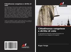 Portada del libro de Cittadinanza congolese e diritto di voto