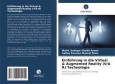 Couverture de Einführung in die Virtual & Augmented Reality (V/A R) Technologie