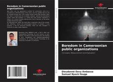Copertina di Boredom in Cameroonian public organizations
