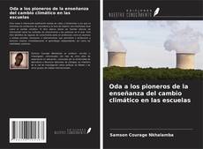 Portada del libro de Oda a los pioneros de la enseñanza del cambio climático en las escuelas