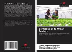Copertina di Contribution to Urban Ecology