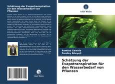 Schätzung der Evapotranspiration für den Wasserbedarf von Pflanzen的封面