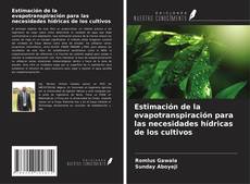 Couverture de Estimación de la evapotranspiración para las necesidades hídricas de los cultivos