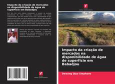 Portada del libro de Impacto da criação de mercados na disponibilidade de água de superfície em Babadjou