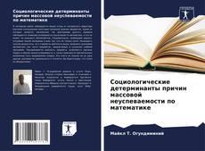 Borítókép a  Социологические детерминанты причин массовой неуспеваемости по математике - hoz