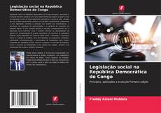 Portada del libro de Legislação social na República Democrática do Congo