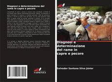 Portada del libro de Diagnosi e determinazione del rame in capre e pecore