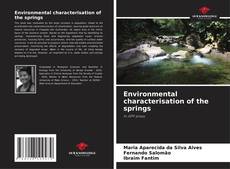 Copertina di Environmental characterisation of the springs