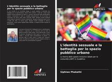 Portada del libro de L'identità sessuale e la battaglia per lo spazio pubblico urbano