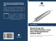 Обложка Bewertung von Stentoberflächen nach dem Elektropolieren mittels DOE