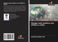 Portada del libro de Design web reattivo con HTML5 e CSS3