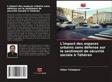 L'impact des espaces urbains sans défense sur le sentiment de sécurité sociale à Téhéran kitap kapağı