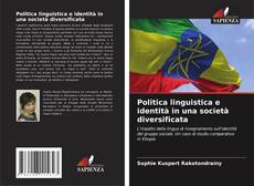 Portada del libro de Politica linguistica e identità in una società diversificata