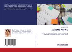 Capa do livro de ACADEMIC WRITING 