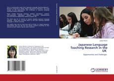 Copertina di Japanese Language Teaching Research in the UK