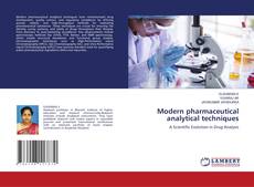 Capa do livro de Modern pharmaceutical analytical techniques 