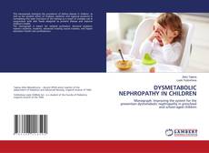 Capa do livro de DYSMETABOLIC NEPHROPATHY IN CHILDREN 