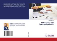 Buchcover von Corruption : The Neverending battle