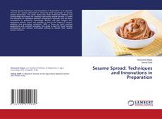 Capa do livro de Sesame Spread: Techniques and Innovations in Preparation 