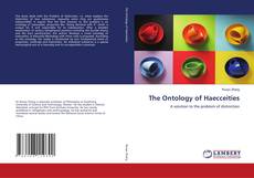 Couverture de The Ontology of Haecceities