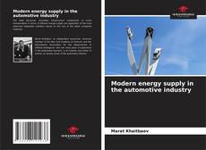 Modern energy supply in the automotive industry的封面