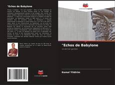 Обложка "Echos de Babylone