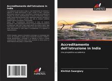 Portada del libro de Accreditamento dell'istruzione in India