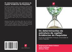 Portada del libro de Os determinantes da estrutura de capital: Evidências do Paquistão