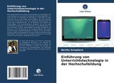 Capa do livro de Einführung von Unterrichtstechnologie in der Hochschulbildung 