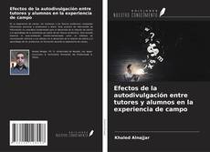 Couverture de Efectos de la autodivulgación entre tutores y alumnos en la experiencia de campo