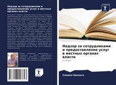Надзор за сотрудниками и предоставление услуг в местных органах власти的封面