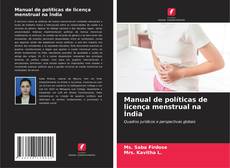 Borítókép a  Manual de políticas de licença menstrual na Índia - hoz