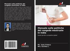 Manuale sulle politiche del congedo mestruale in India kitap kapağı