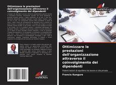 Buchcover von Ottimizzare le prestazioni dell'organizzazione attraverso il coinvolgimento dei dipendenti