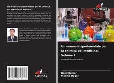 Capa do livro de Un manuale sperimentale per la chimica dei medicinali Volume 2 