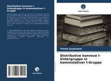 Couverture de Distributive konvexe l-Untergruppe in kommutativer l-Gruppe