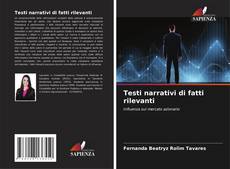 Testi narrativi di fatti rilevanti kitap kapağı