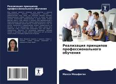 Bookcover of Реализация принципов профессионального обучения