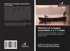 Buchcover von Obiettivi di sviluppo sostenibile 1 e 7 e India