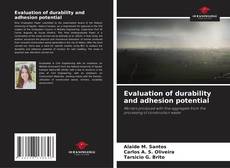 Buchcover von Evaluation of durability and adhesion potential