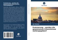 Portada del libro de Evaluierung – werden die gewonnenen Erkenntnisse weitergegeben?