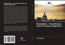 Buchcover von Évaluation - Transférons-nous les leçons apprises ?