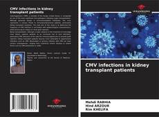 Bookcover of CMV infections in kidney transplant patients