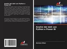 Capa do livro de Analisi dei dati con Python e Power BI 