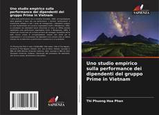 Buchcover von Uno studio empirico sulla performance dei dipendenti del gruppo Prime in Vietnam