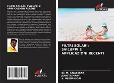 FILTRI SOLARI: SVILUPPI E APPLICAZIONI RECENTI kitap kapağı