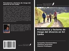Capa do livro de Prevalencia y factores de riesgo del divorcio en Sri Lanka 