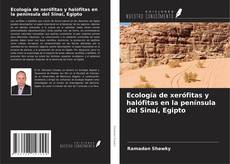 Portada del libro de Ecología de xerófitas y halófitas en la península del Sinaí, Egipto