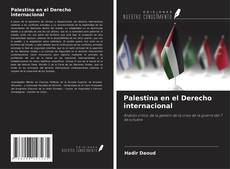 Capa do livro de Palestina en el Derecho internacional 