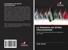 Capa do livro de La Palestina nel diritto internazionale 